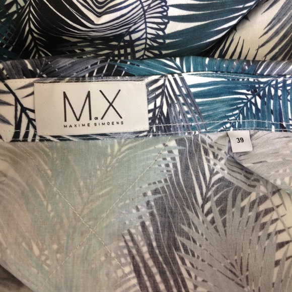 M.X Paris - Palm Print Button Down - Picture 4 of 5